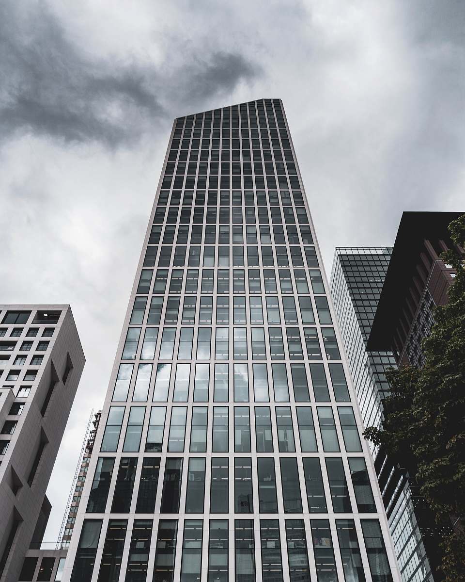 office building  grey